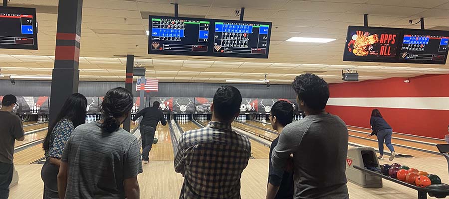 HLAB Team Attending Bowling Event Image